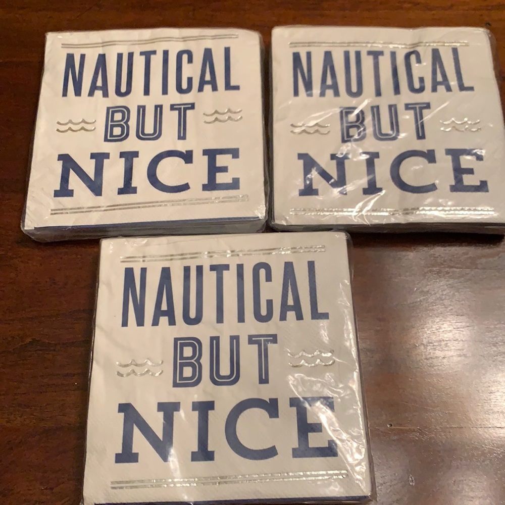 Nautical But Nice beverage napkins 🍹bundle & save 💙 ⛵️